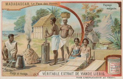 Hovaens land: En smedje, en vævevæv og det madagaskanske landskab af European School