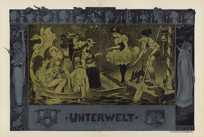 Underverdenen (farve litho) af European School