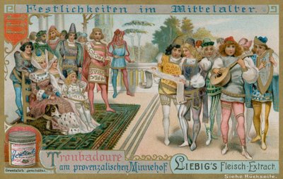Troubadourer i Minnehof af European School
