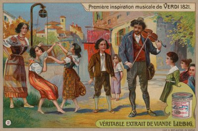 Verdis første inspiration i musik af European School