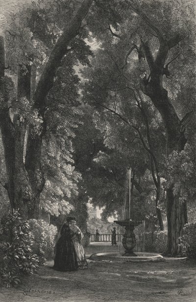 Villa Conti-Torlonia (gravering) af European School