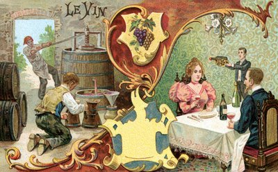 Vin, 1899 af European School