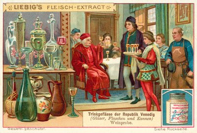 Vinsmagning i Republikken Venedig (chromolitho) af European School