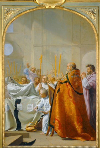 Raymond Diocrès svarer efter sin død - Raymond Diocrès svarer efter sin død ... af Eustache (studio of) Le Sueur