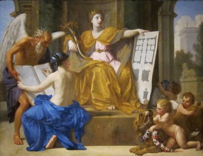 Allegori om storslåethed af Eustache Le Sueur