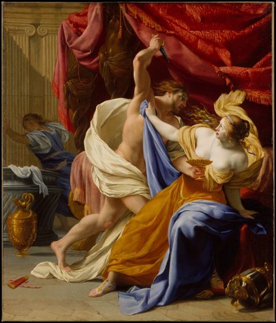 Tamars voldtægt af Eustache Le Sueur