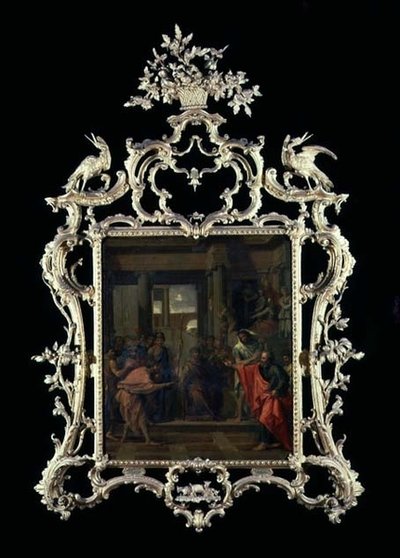 To filosoffer skændes foran en kejser af Eustache Le Sueur