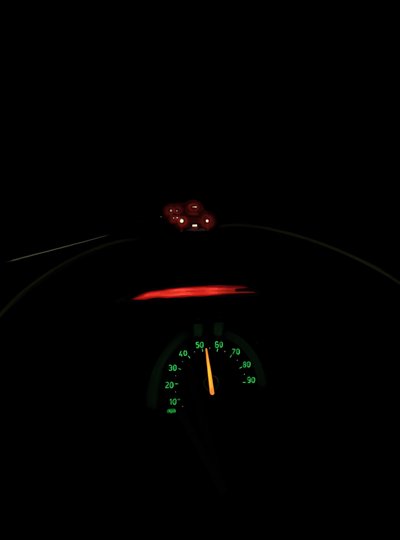 Driving The Road At Night # 4 Brooklyn (digital kunst) af Evan Sklar