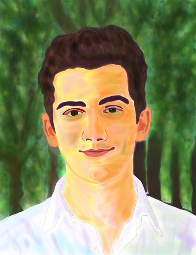 Emmitt, Brooklyn (digital kunst) af Evan Sklar