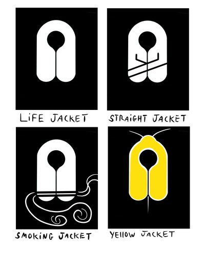 Jakker, 2025 (digital kunst) af Evan Sklar