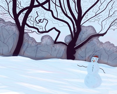 Snow Dude af Evan Sklar