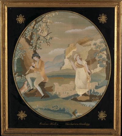 Hyrdinden i Alperne, ca. 1812. af Evelina Hull