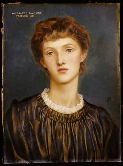 Portræt af Margaret Rawlins, 1883 af Evelyn De Morgan