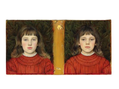 Portrætter af Alice Mildred og Winifred Julia Spencer Stanhope, 1884 af Evelyn De Morgan