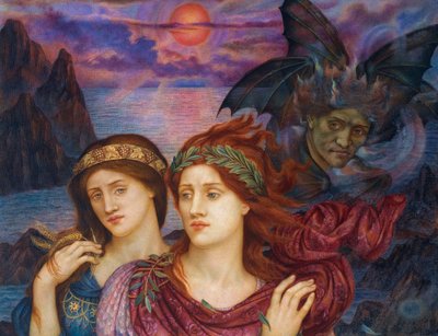 Prærafaelitiske malerier: Synet af Evelyn De Morgan