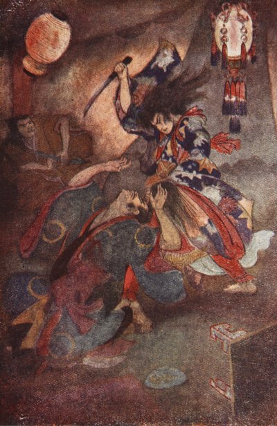 Prins Yamato og Takeru, illustration fra 