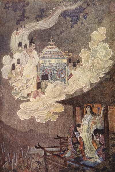 Moonfolk kræver Lady Kaguya, illustration fra 