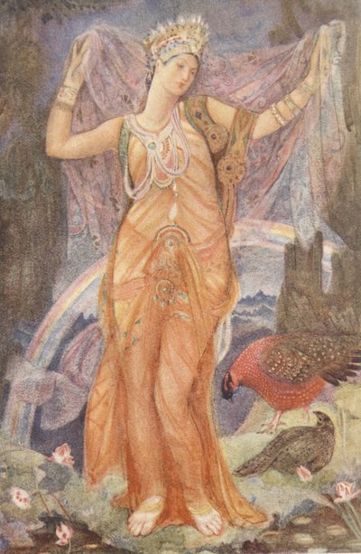 Modergudinden Ishtar, illustration fra 