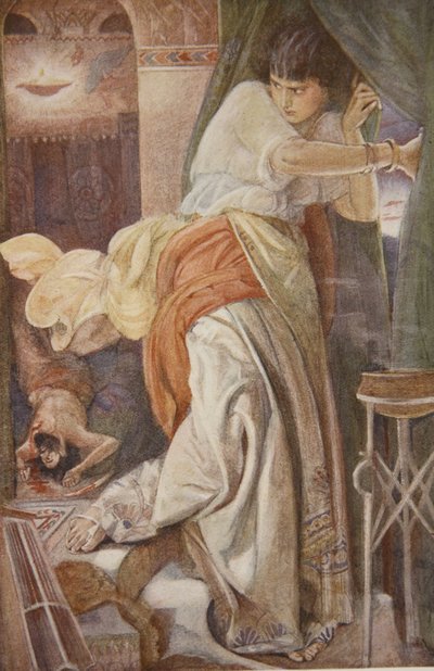 The Murder of Setapo, illustration fra 