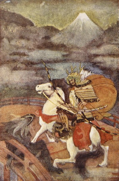 Totaro og Samebito, illustration fra 