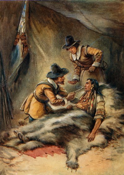 Illustration til de unge pilgrimme af Evelyn Stuart Hardy