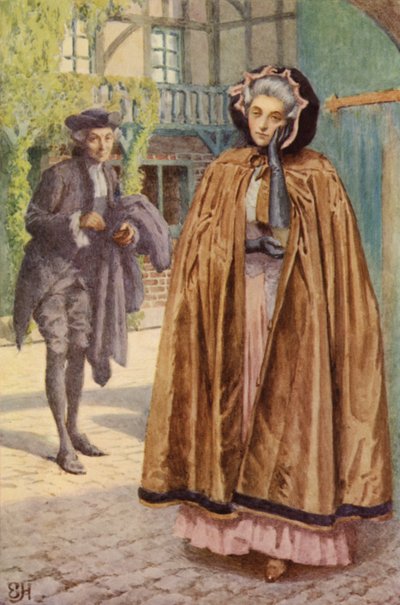 Illustration til A Sentimental Journey af Laurence Sterne af Everard Hopkins