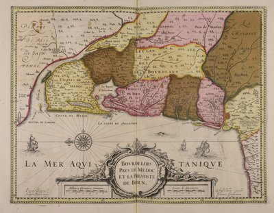 Bourdelois, Medoc og Born-regionen af Everard Symonsz van Hamersveldt