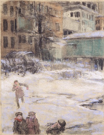 Connecticut-broen af Everett Shinn
