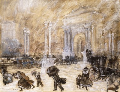 Dewey-buen, Madison Square af Everett Shinn