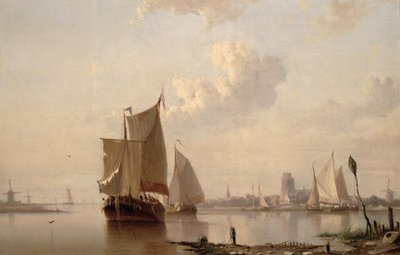 Både i havnen af Everhardus Koster