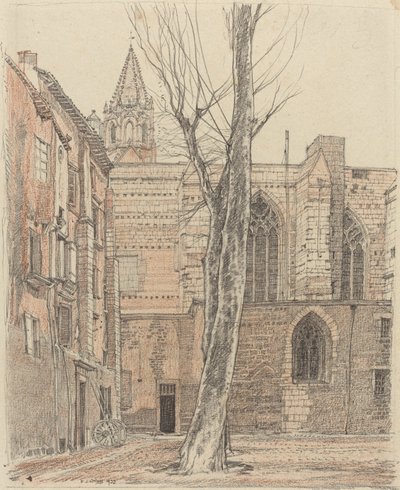 St. Pierre Cloister, Avignon af F.L. Griggs