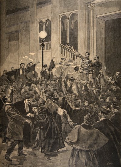 Dommen af Zola-affæren, illustration fra 