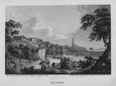 Malton (gravering) af F. (after) Nicholson