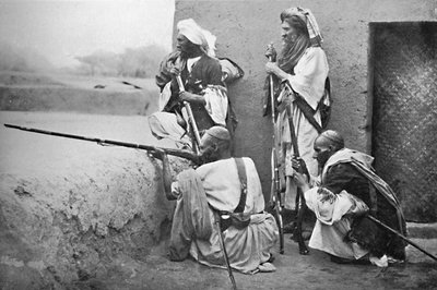 Afridis på krigsstien, 1902 af F. Bremner