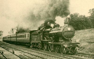 Margate Express, Southern Railway, 1930. dani af F. E Mackay