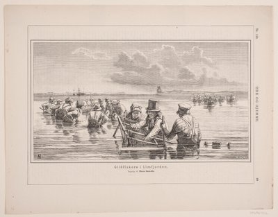 Glibfiskere i Limfjorden af F. Hendriksen