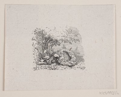 Illustration til "De sidste timer", digt af H. J. Greensteen af F. Hendriksen