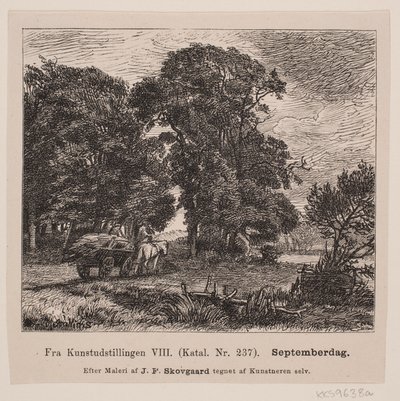 september dag af F. Hendriksen