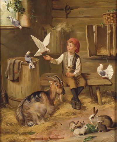 Gårdsvenner af F. Hunt