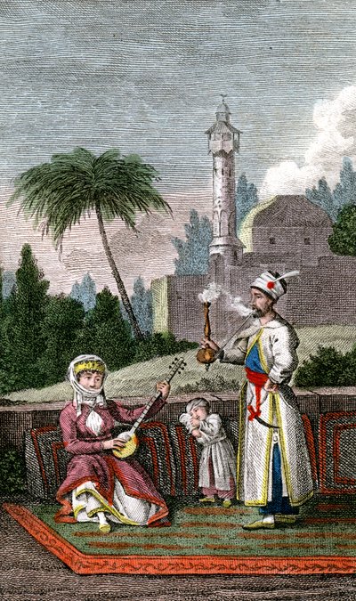 Perser, 1808. af F Leopold