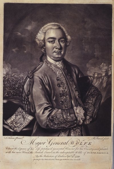 Generalmajor Wolfe (1727-59) fra 