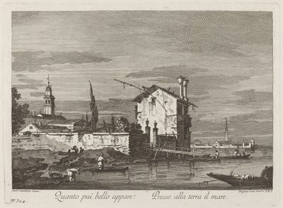 Jo smukkere det ser ud... af Fabio Berardi after Canaletto