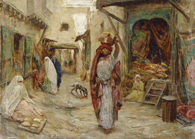 Et arabisk marked af Fabio Fabbi