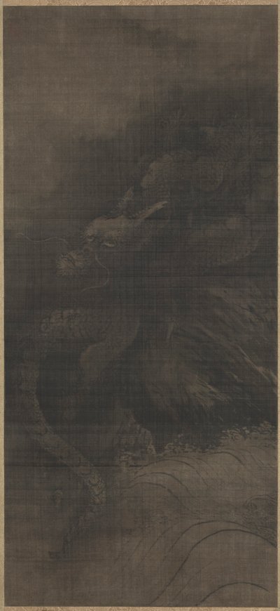 Drage og Tiger, ca. 1250-1279. af Fachang Muqi
