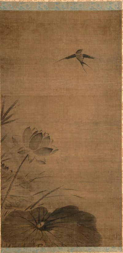 Svale og Lotus, midten af 1200-tallet. af Fachang Muqi
