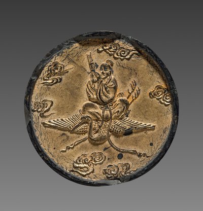 Blækkage med Wang Ziqiao, ca. 17.-18. århundrede. af Fang Yulu