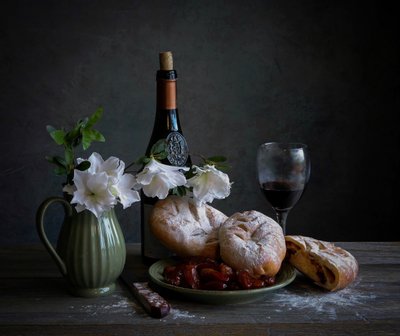 Rustik vin og brød af Fangping Zhou