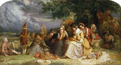 Efter slaget ved Prestonpans, 21. september 1745, 1849 af Fanny McIan