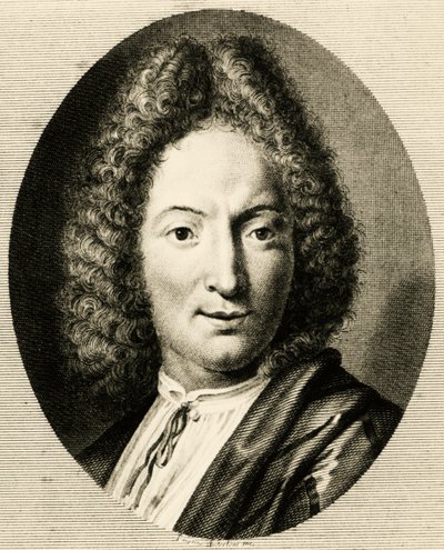 Portræt af Arcangelo Corelli (Fusignano af Faustino Anderloni