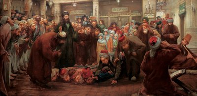 Dervish ceremoni af Fausto Zonaro